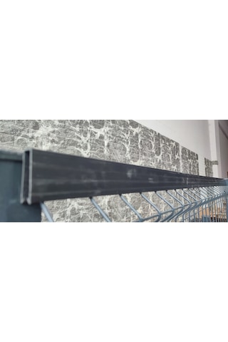 Renkli Evim Panel Çit Tel Koruyucu Üst Kapak 1,25 M 2 Adet