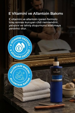 Sinep Pro-care Tıraş Sonrası Krem Kolonya Balsam 400 Ml Ice Cool