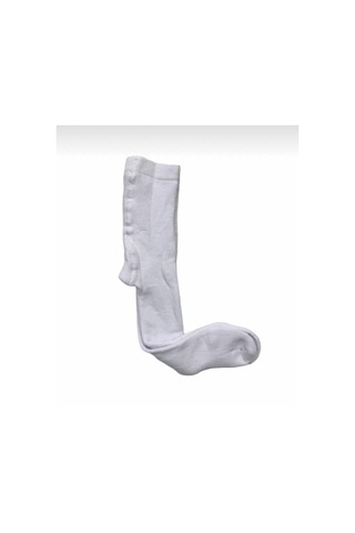 Çocuk Pamuklu Kilotlu Çorap Beyaz 0-15 Yaş Beyaz