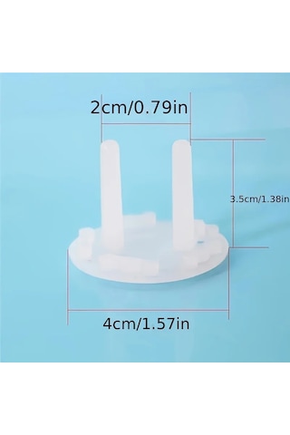 10 Adet Ab Elektrik Prizi Çocuklar İçin Güvenli Prizler Elektrik