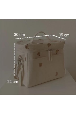 Moly Beyaz Su Geçirmez Organizatör Çanta, Bebek Arabası Anne Çantası, Soğutucu, Isı Yalıtım, Bebek Bezi Kese, N11 En Ucuz Fiyatlar Beyaz