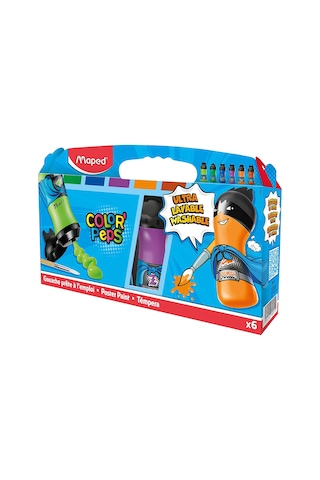 Maped Guaj Boya 75 ML 6 Renk 810011 Çok Renkli