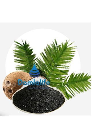 Granül Aktif Karbon Coconatlı ( 1 KG ) Hindistan Cevizi Kabuğu