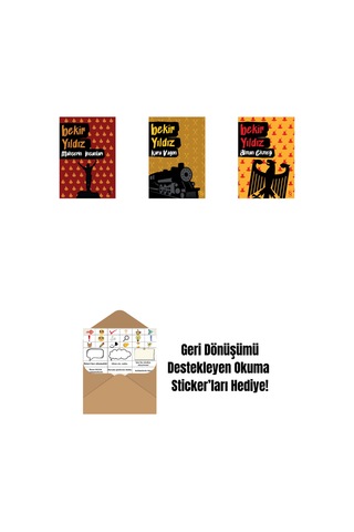 Mahşerin İnsanları + Kara Vagon + Alman Ekmeği + Okuma Sticker'ları