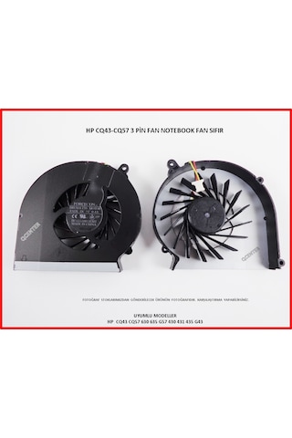 HP Uyumlu Compaq Presario Cq57-375St (Qj056Ea) Fan İşlemci Fanı Nf14