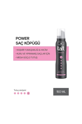 Taft Power Kaşmir Köpük 150 ML