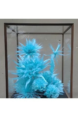 İtalyan Krapon Kağıdı No:393 -bebek Mavi - Baby Blue 90 Gr. 50x15