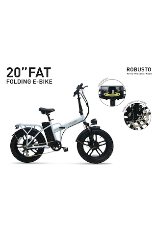 Skyjet Robusto Premıum Elektrikli Bisiklet - Siyah