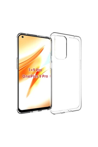One Plus 9 Pro Kılıf Şeffaf Silikon Hibrit Case Kapak Renksiz