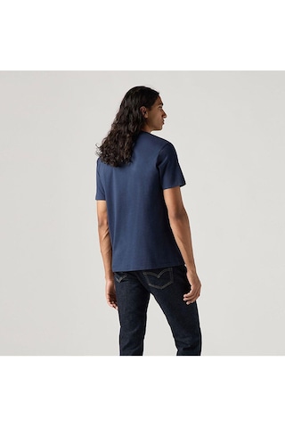 Levi's Graphic Crewneck Erkek Lacivert Yuvarlak Yaka Tişört A2823-0290-4789 Blues