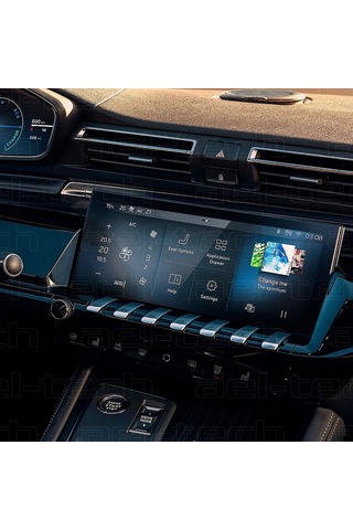 Peugeot 508 Gt Line Uyumlu 10" Navigasyon 9h Nano Ekran Koruyucu