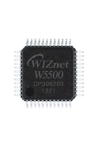 W5500 Ethernet Haberleşme Entegresi İnternet 48 Pin Lqfp Spı 10/100 Ethernet Mac Tcp Udp Icmp Ipv4