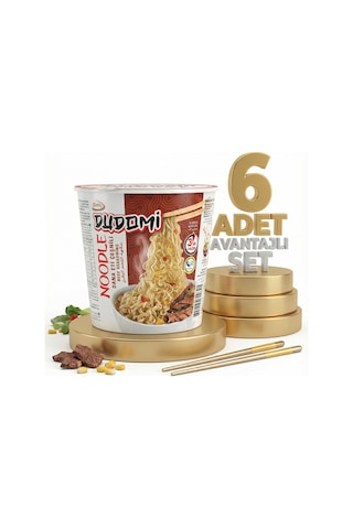 Dudomi Bardak Dana Eti Çeşnili 6x60 Gr