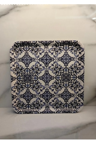 Blue Kaydırmaz Tepsi 34cm