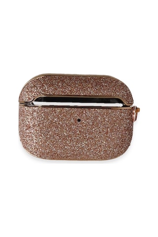 Uray Store Apple AirPods Uyumlu Pro 2 2.nesil Spell Simli Kılıf - Rose Gold Diğer