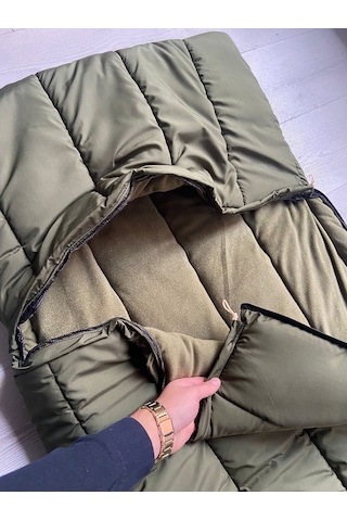 -20 Derece Camping Deprem Askeri Su Geçirmez Kamp Uyku Tulumu Haki