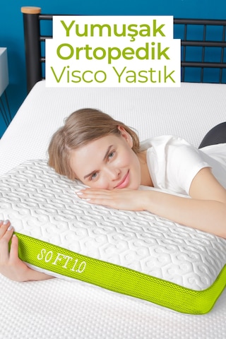 Viscofoam Ergofoam Galaxy Motion Ortopedik Yastık Yumuşak Visco Yastık Soft 1.0