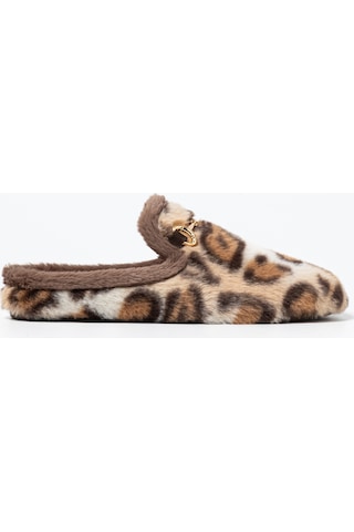 Anaı146 Leopard Camel Terlik/ Panduf Ev Kadın Anaı146-mk Macarena Leopardo Camel Anaı146 Leopard Camel