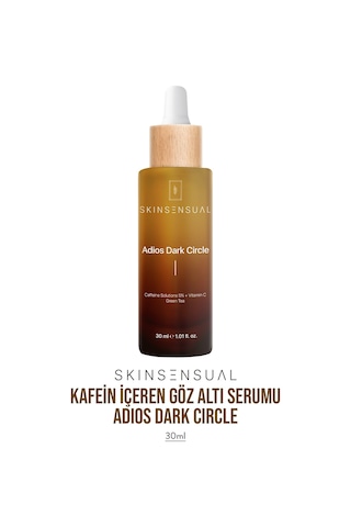 Adios Dark Circle Göz Altı Serumu Caffeine Solutions 5% + Vitamin C Aydınlık Göz Altı Görünümü