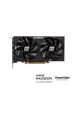 Powercolor Axrx-6600-8gbd6-3dh, Fighter, Amd Radeon Rx 6600, 8gb, Gddr6,128bit, 1xhdmı, 3xdp, Gamıng Ekran Kartı