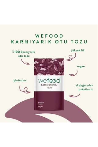 Wefood Karnıyarık Otu (Psyllium) Tozu 200 gr