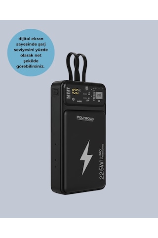 Northcity 22.5w Pd Hızlı Şarj Edilen Mobil Powerbank - 10000 Mah