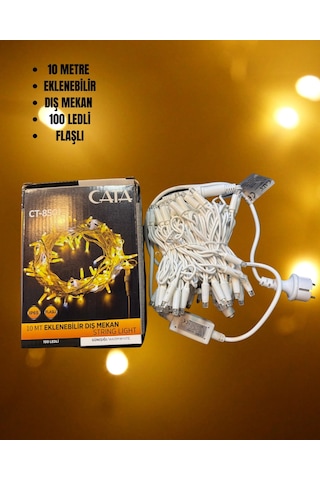 Cata Ct-8501 Dış Mekan Eklenebilir Süsleme Led 10 Metre - Günışığı 1 Adet
