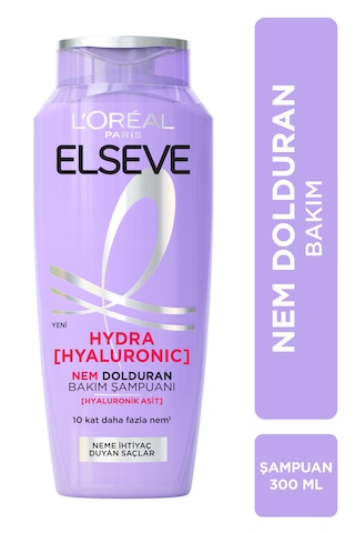 Elseve Hydra Hyaluronic Nem Dolduran Bakım Şampuanı 300 ML
