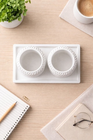 Altlıklı 2 Li Dekoratif Obje Minimal & İskandinav Tasarım