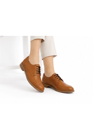 N Napa Shoe Np.7012.taba Deri Ayakkabı