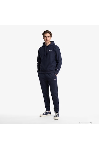 Champion Hooded Erkek Lacivert Sweatshirt 221791 2800284