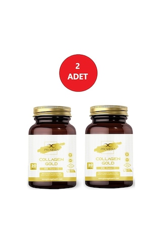 Provega Collagen Gold Kolajen MSM Vitamin C ve D Vitamin 2 x 30 Kapsül
