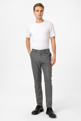 Back And Bond Koyu Gri Smart Fit Pantolon Çok Renkli