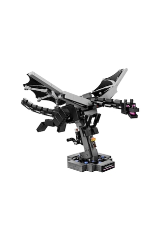 LEGO® Minecraft® Ender Ejderhası 21595 – 10 Yaş ve Üzeri Çocuklar için Oyun İçi Eşya İçeren Oyuncak Yapım Seti (710 Parça)