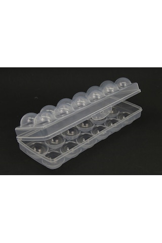Eggo Portatif Plastik 12 Li Yumurta Taşıma Ve Saklama Kabı Asorti