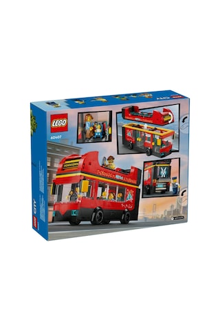 LEGO® 60407 Kırmızı İki Katlı Gezi Otobüsü 384 Parça