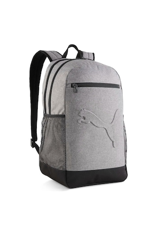 Puma 091350 01 Buzz Heather Backpack Unisex Sırt Çantası Siyah Gri Siyah Gri Siyah - Gri