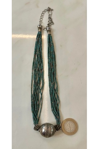 Allahverdi Turkmen Turkuaz Kolye