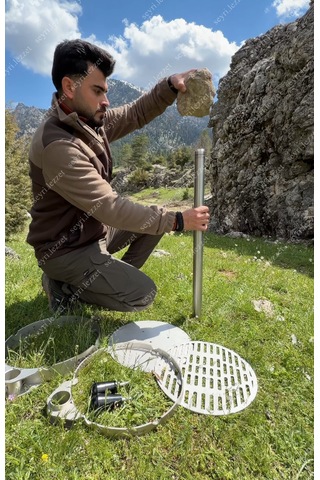 Bravon Outdoor Em As Katlanabilir Paslanmaz Kamp Mangalı Yuvarlak 3 Mm