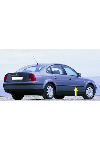VW Passat B5 1997-2000 Sağ Ön Kapı Çıtası Siyah Plastik 3B0853516