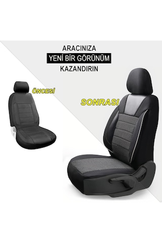 Mevas Sport Serisi Dacia Duster İle Uyumlu Tam Set Oto Koltuk Kılıfı