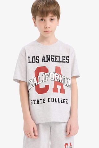 DeFacto Erkek Çocuk 2'li Takım Baskılı Kısa Kollu Tişört Şort E3405A825SMGR400