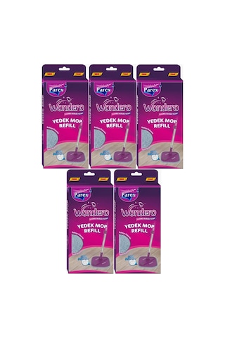 Parex Wondero Yedek Paspas Mop Refill 5'li