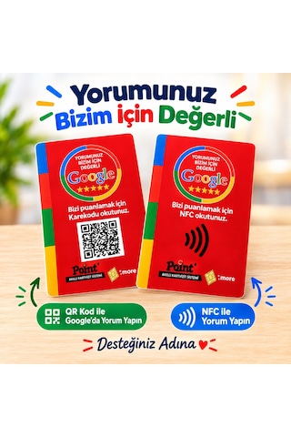 Nfc Google Yorum Kartı