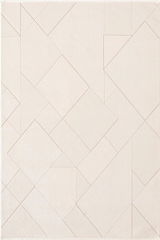 Karmen Halı Leon Ln002w Modern Desen Salon Koridor Halısı Akrilik