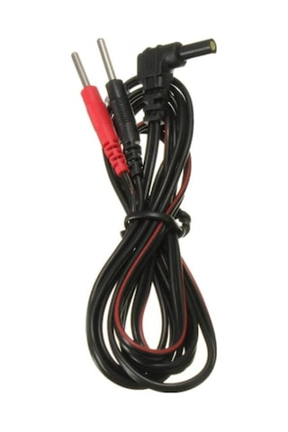 FİZYOPOL 2 Uçlu Portatif Tens Cihazı Kablosu,1 Çift Yedek Kablosu