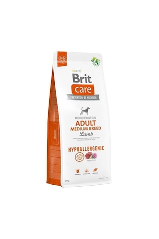 Brit Care Kuzu Etli Orta Irk Yetişkin Köpek Maması 12 KG