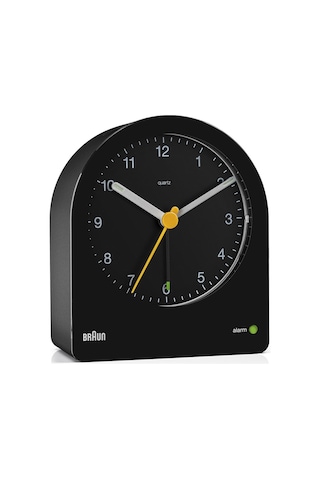 Braun Bc22b Siyah Klasik Analog Alarmlı Masa Saati Brn.bc22b