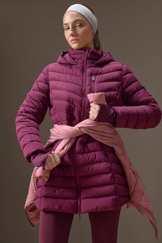 Defacto Defactofit Su İtici Regular Fit Kapüşonlu Şişme Parka Mont C6035ax25wnbr232 Bordo-br232