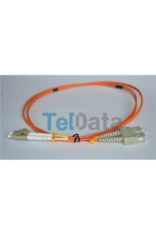 Teldata Tld-sclcom21 Sc-upc-lc-upc Mm Dx Om2 1 Metre Fıber Optık Patchcord